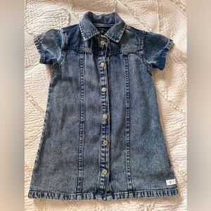 7 For All Mankind Blue Denim Shirt